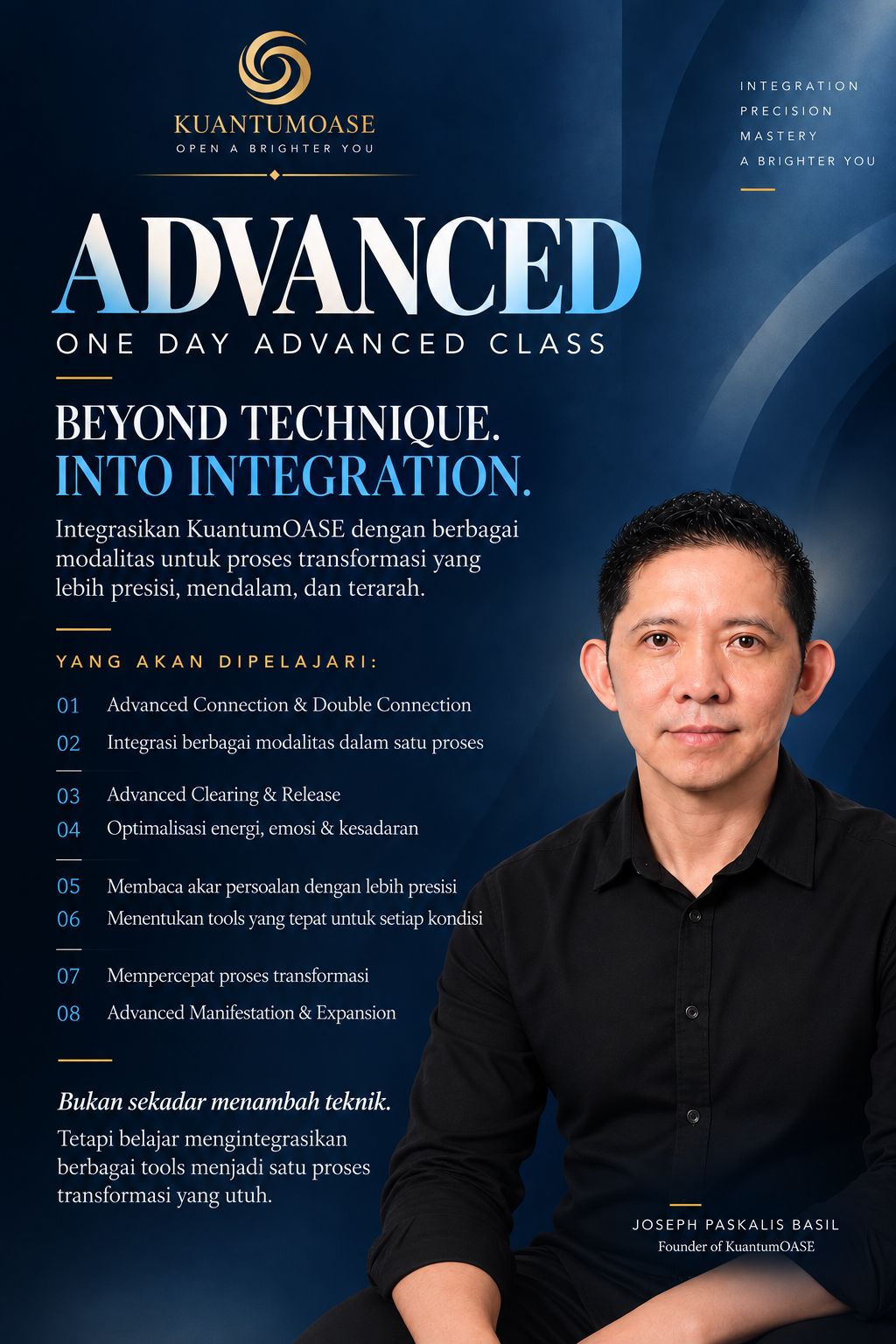 KuantumOASE Advanced — One Day Advanced Class