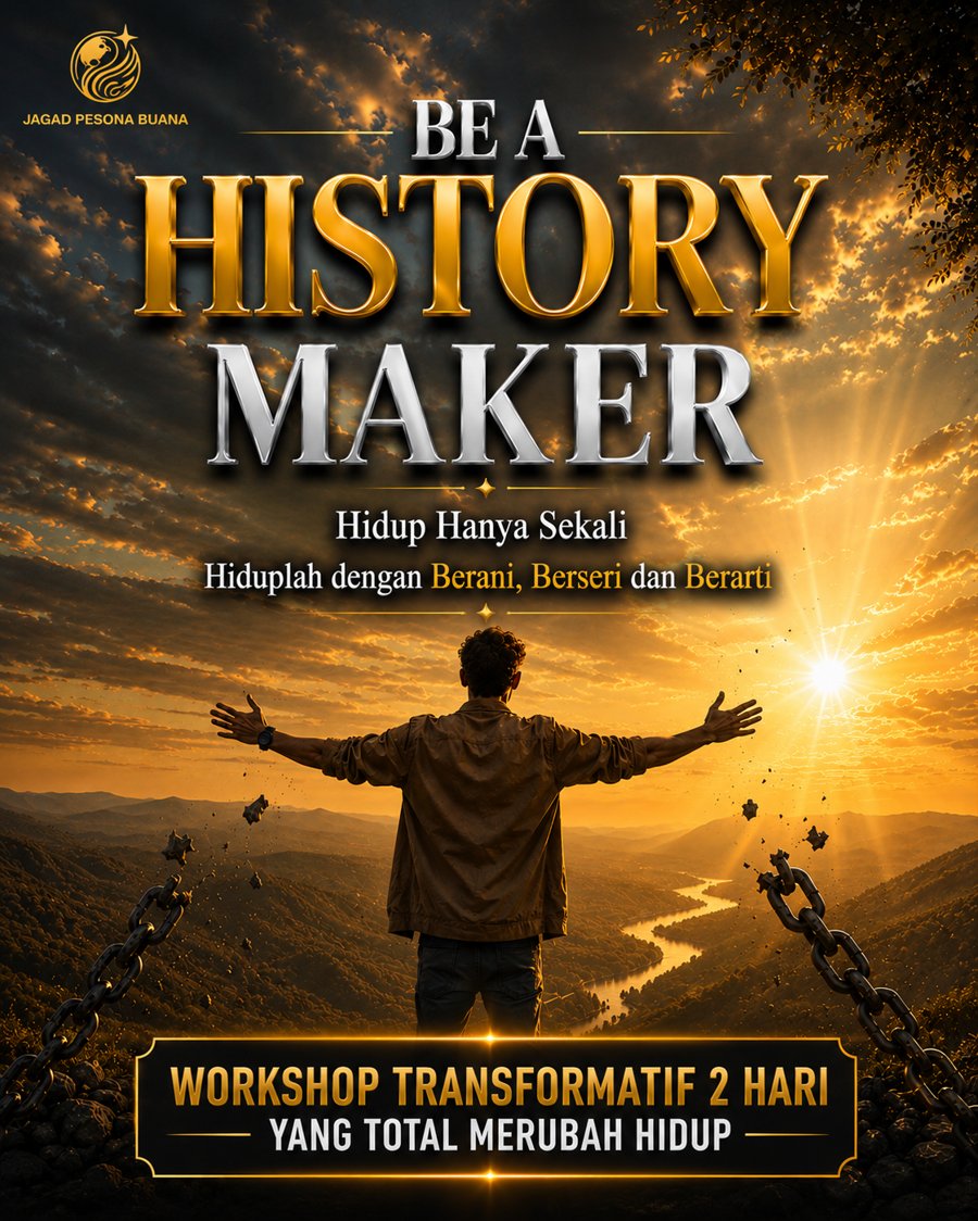 Poster Be a History Maker